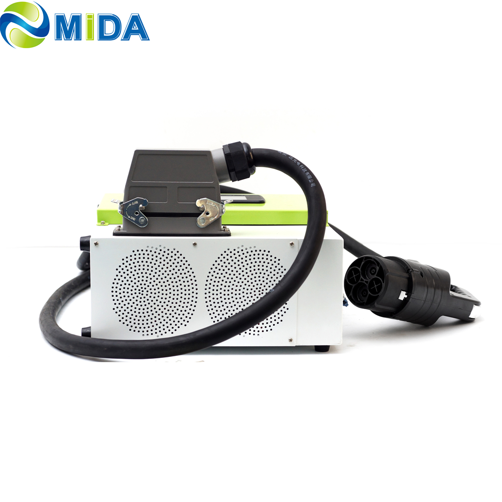 محطة شحن متنقلة للسيارات الكهر - مراجعة Portable Dc Fast Charger 20Kw Ccs2 وسعره