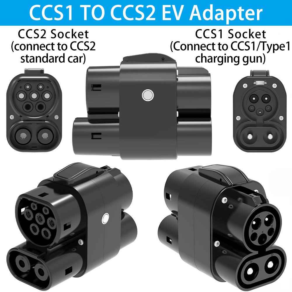 محول CCS1 إلى CCS2 للسيارات ال - مراجعة Ccs2 To Ccs1 Fast Charge Adapter 250Kw وسعره